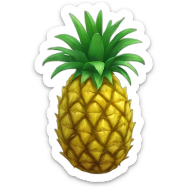 tropical Pineapple sticker