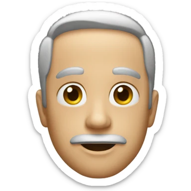 💯 emoji but the number 60 sticker