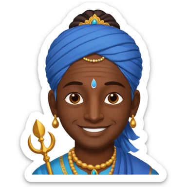  Mature Lord Krishna sticker