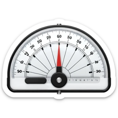 physiotherapy goniometer sticker