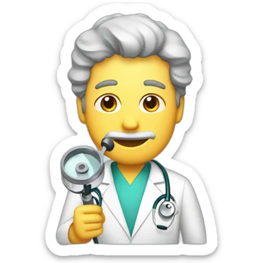 doctor-using-megafone sticker