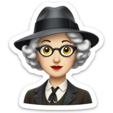 Agatha Christie sticker