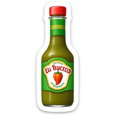 El Yucateco – Green Habanero Sauce sticker