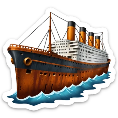 Make the Titanic sticker
