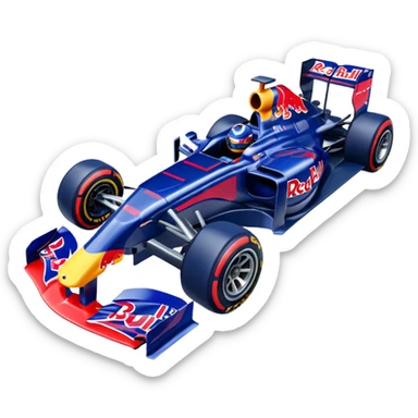 Red bull f1 sticker