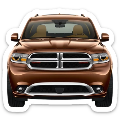 Dodge durango rt 2025 marrón  sticker