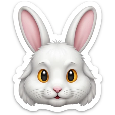 Rabbit sticker