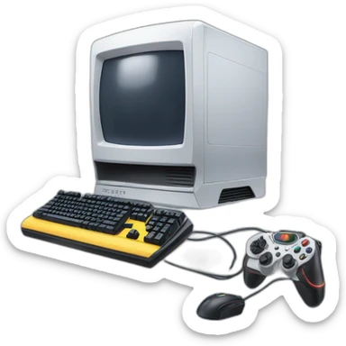 Gaming pc rgb sticker