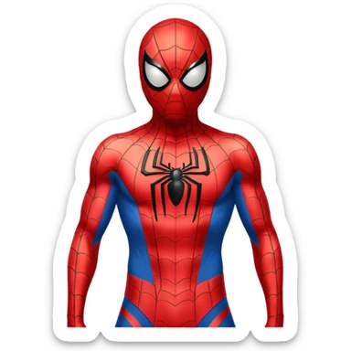 sexy spiderman sticker