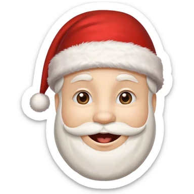 create a realistic emoji of a logistic person saying merry christmas sticker