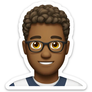 short frat man sticker