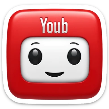 A YouTube emoji sticker