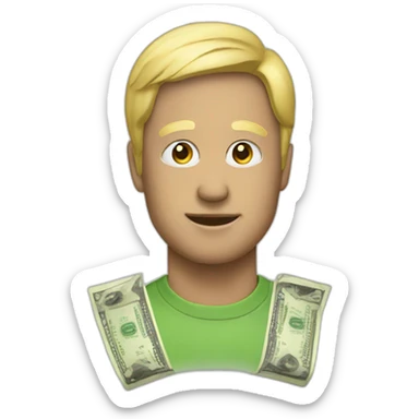 Money money sticker