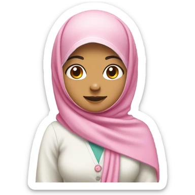 Hello kitty muslim sticker