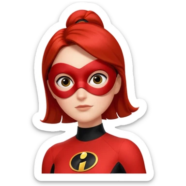 Elastigirl from The Incredibles Movie sticker