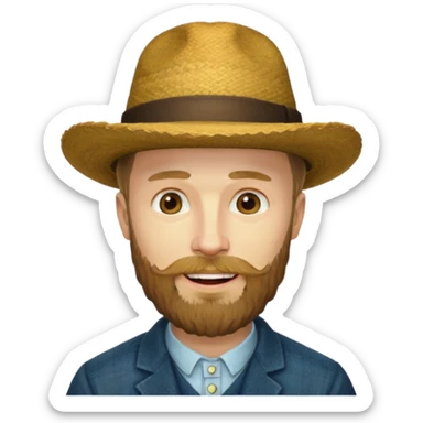 vincent van gog sticker