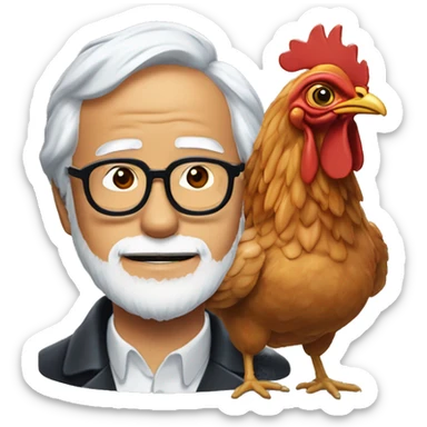 KFC Chicken Wings and Hayao Miyazaki sticker