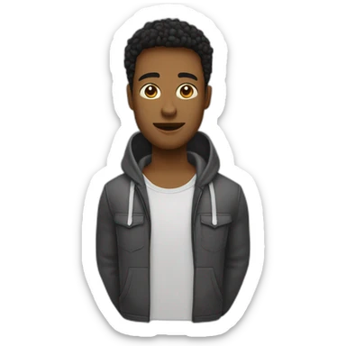 Alex qui boit un coup sticker