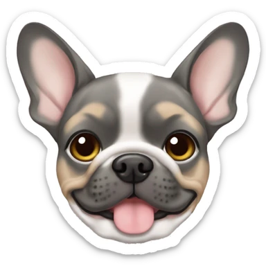 Merle Frenchie sticker