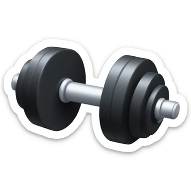 Dumbbell emoji sticker