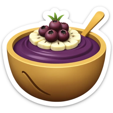 acai bowl sticker