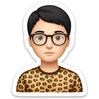 leopard programmer sticker