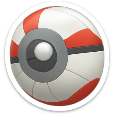 Poké ball sticker