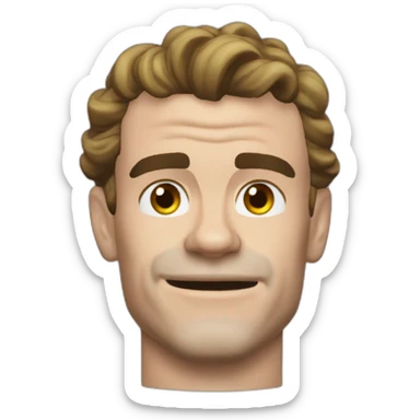 Antoine Griezmann tirant un penalty sticker