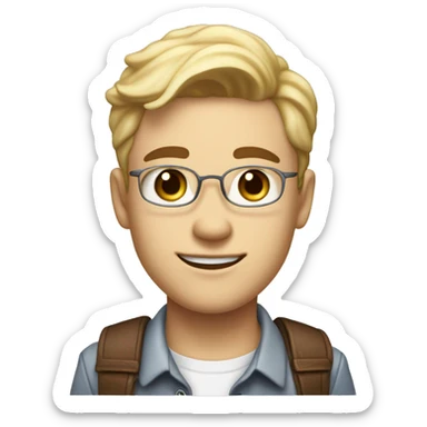 One person whose name lee jeno and his job an idol he likes gelato ice cream  sticker