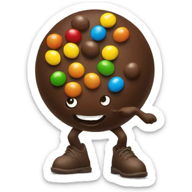 M&ms sticker