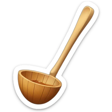 sauna ladle sticker