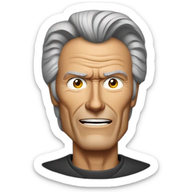 Clint Eastwood sticker