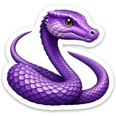 Arizona diamondback purple sticker