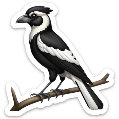 Collingwood magpie sticker