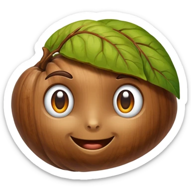 Walnut  sticker