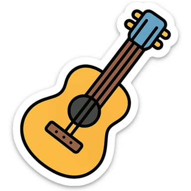 guitar sticker