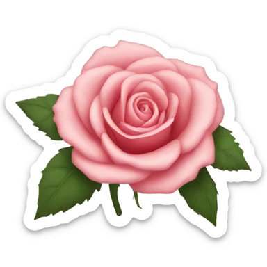 Rose sticker