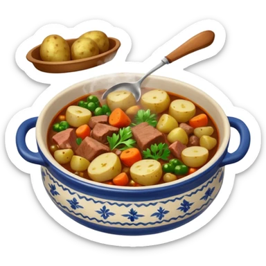 Galician stew sticker