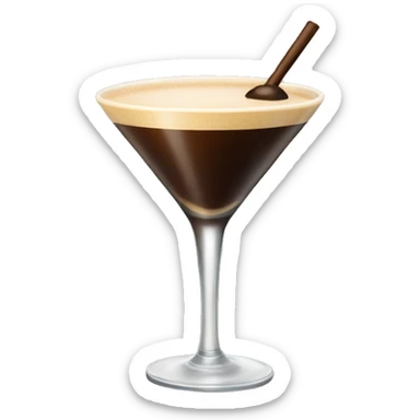 Espresso martini sticker