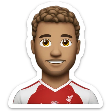 szoboszlai liverpool football player sticker