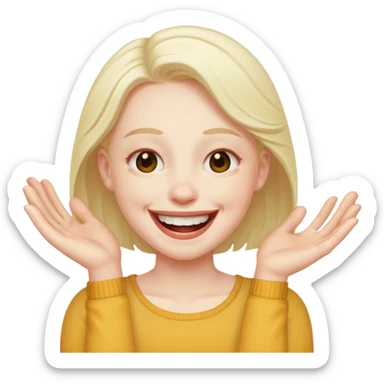 Pulling off my skin laughing but use this emoji 😂 sticker