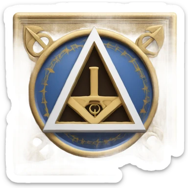 Masonic Square  sticker