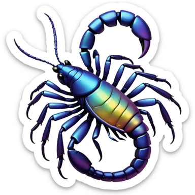 Gay scorpion sticker