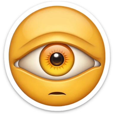 fai un emoji ti tengo di occhio sticker