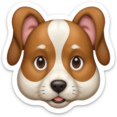 A Italian dog sticker