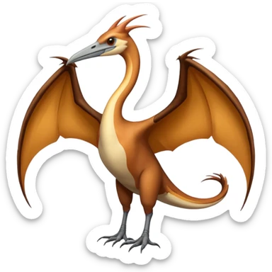 Make a quetzalcoatlus accurate  sticker