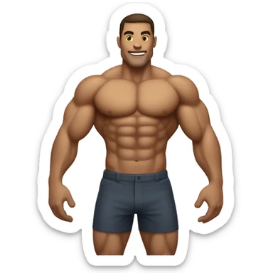 musculação sticker