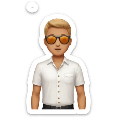 Fly som treffer nesten er tårn sticker