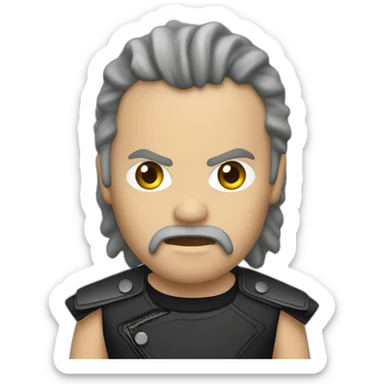 Metallica first lettee sticker