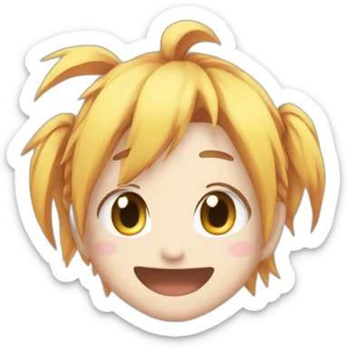 Natsu sur Lucy sticker